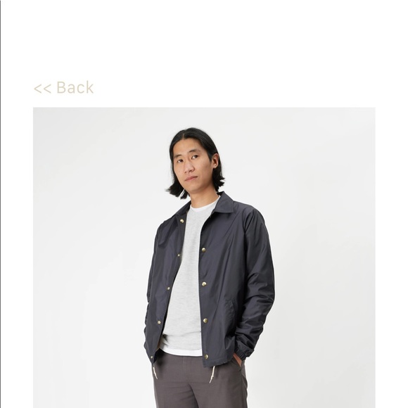 JJJound COACHES JACKET🖤 - Picture 4 of 5